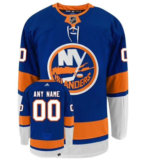 Customizable New York Islanders Adidas Primegreen Authentic NHL Hockey Jersey