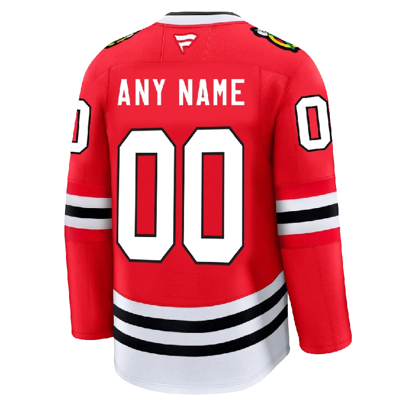 PRE ORDER ONLY Customizable Chicago Blackhawks 2024 Fanatics Premium Official NHL Jersey