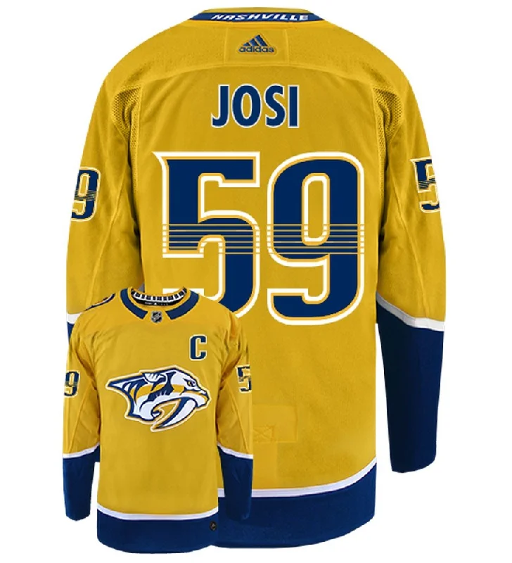 Roman Josi Nashville Predators Adidas Primegreen Authentic NHL Hockey Jersey