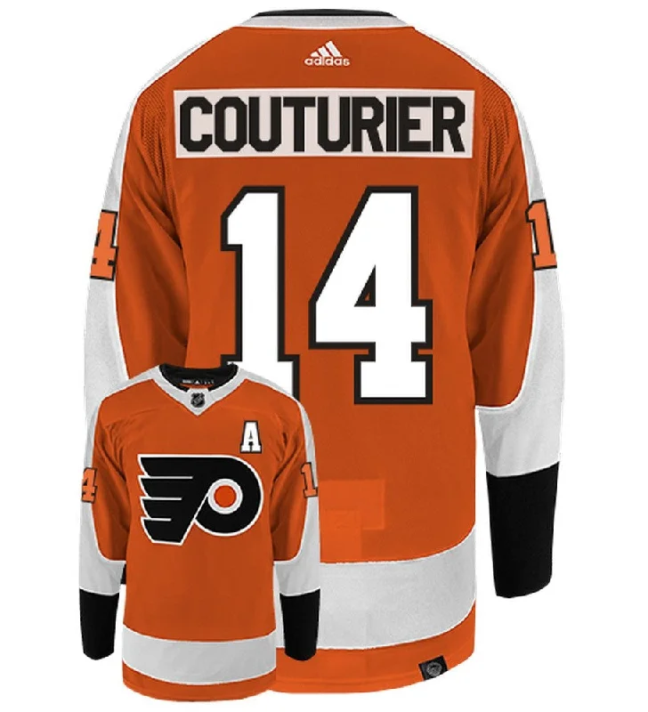 Sean Couturier Philadelphia Flyers Adidas Primegreen Authentic NHL Hockey Jersey