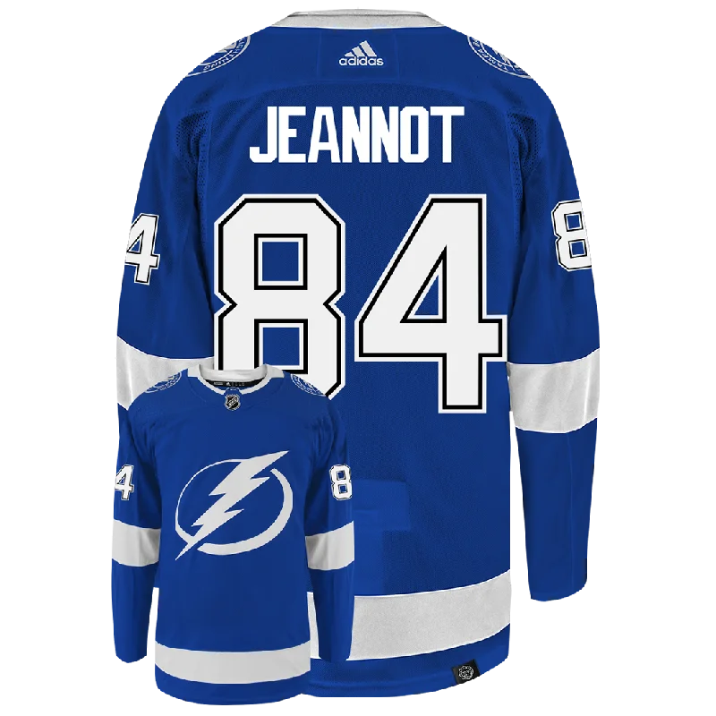 Tanner Jeannot Tampa Bay Lightning Adidas Primegreen Authentic NHL Hockey Jersey