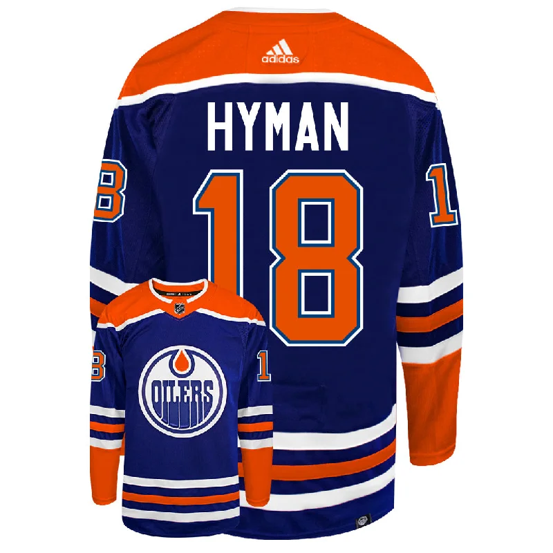 Zach Hyman Edmonton Oilers 2022 Adidas Primegreen Authentic NHL Hockey Jersey